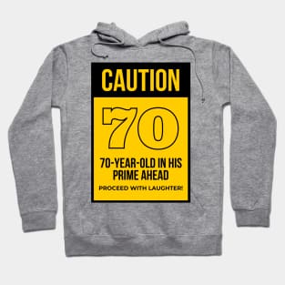 Funny 70th Birthday Quote Grandfather Birthday, Uncle Birthday Hoodie